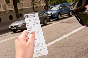 Multas estacionamiento regulado Madrid