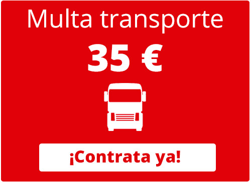Pago multa transporte